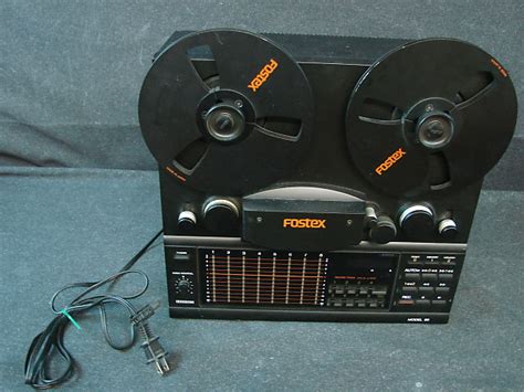 Fostex Model 80 8 Track Reel To Reel Recorder Reproducer Reverb