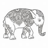 Colorear Elefantes Elefante Elefant Debuda Elmar Ausmalbild Zum Pintados sketch template
