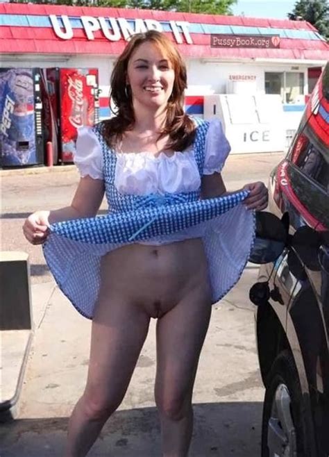 flashing pussy upskirt at gas station pussy pictures asses boobs largest amateur nude