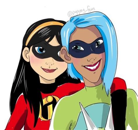 Violet And Voyd As Best Friends From Incredibles 2 The