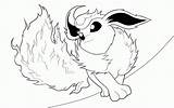 Flareon Espeon Lineart sketch template