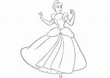 Coloring Cinderella Pages Fairy Godmother Getcolorings sketch template