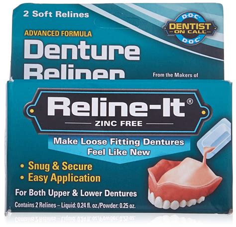 Mua D O C Reline It Advanced Denture Reliner Kit Trên Amazon Mỹ Chính