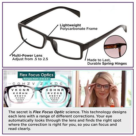 one power readers auto adjusting reading glasses creationsg bifocal