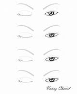 Chart Facechart Maquiagem Maquiar Croqui Theatrical Viso Rosto Trucco sketch template