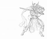 Knight Ability Coloring Pages sketch template
