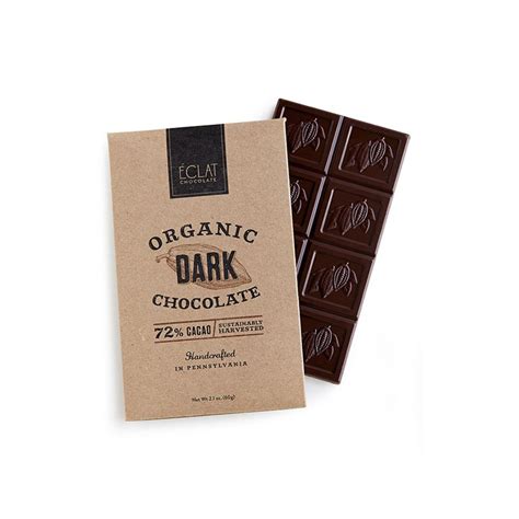 dark chocolate organic bar eclat chocolate