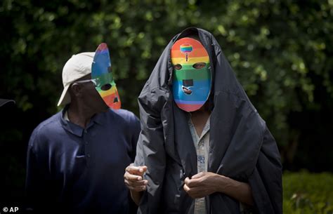 Gays In Kenya Protest Against Ugandan Bill Daily Mail Online