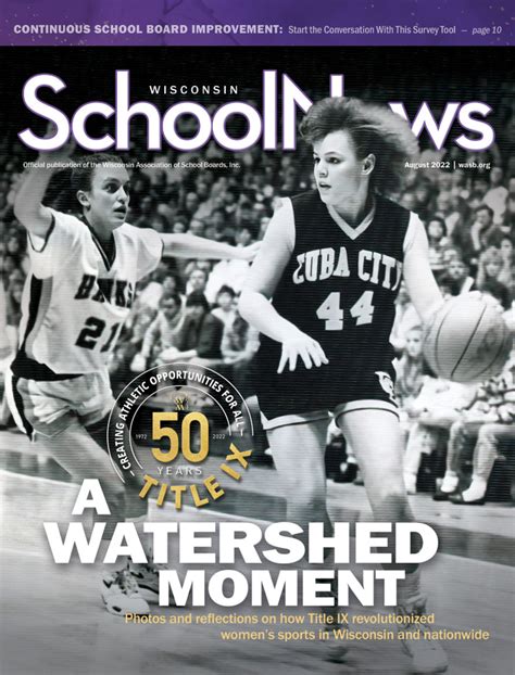 wasb  august cover wisconsin association  school boards