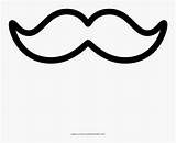 Bigote Dibujo Mustache sketch template