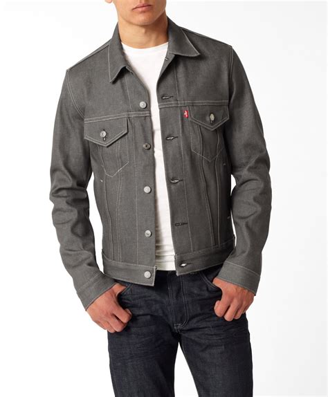 levi s trucker jacket in gray i love it for men or women a levi s classic since the 1870s the