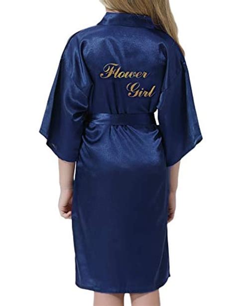 girls satin flower girl robe £2 44 at amazon