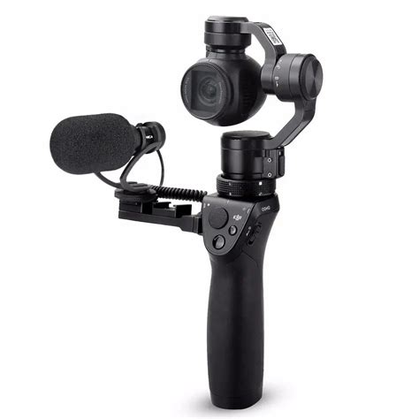 cvm vm ii cardioid directional shotgun video microphone  dji osmo mobile  smartphone