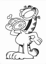 Garfield Panthers sketch template