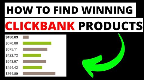 find products    day  clickbank  youtube