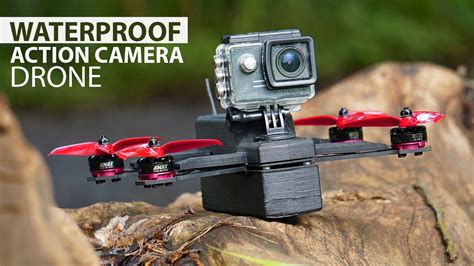 making waterproof drone  action camera mount gopro sjcam compatible youtube