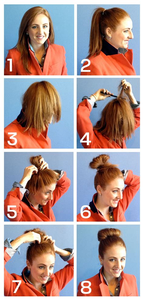 Easy Top Knot How To Topknot Pretty Hairstyles Hair Beauty Cute