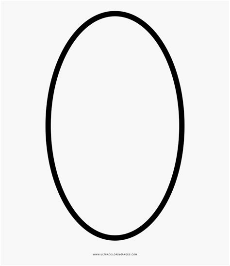 oval shape coloring pages circle hd png  transparent png