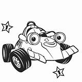 Roary Car Racing Coloring Pages Champion Popular sketch template
