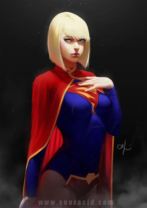 fascinating fanart supergirl
