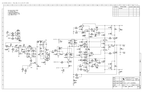 rockford fosgate rfg sch service manual  schematics eeprom repair info