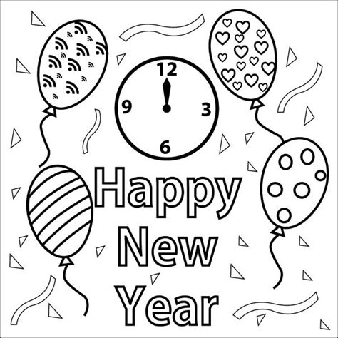 years coloring pages  clip art library