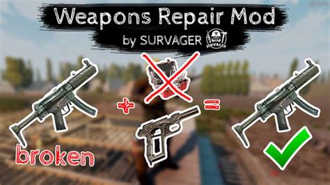 weapons repair mod  days  die mods