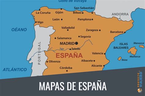 mapas de espana proyecto viajero