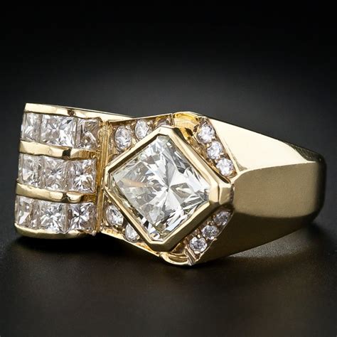 lozenge shaped diamond ring  sale  stdibs
