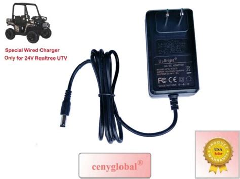 ac power adapter  dynacraft realtree utv ride   real tree buggy dyna ebay