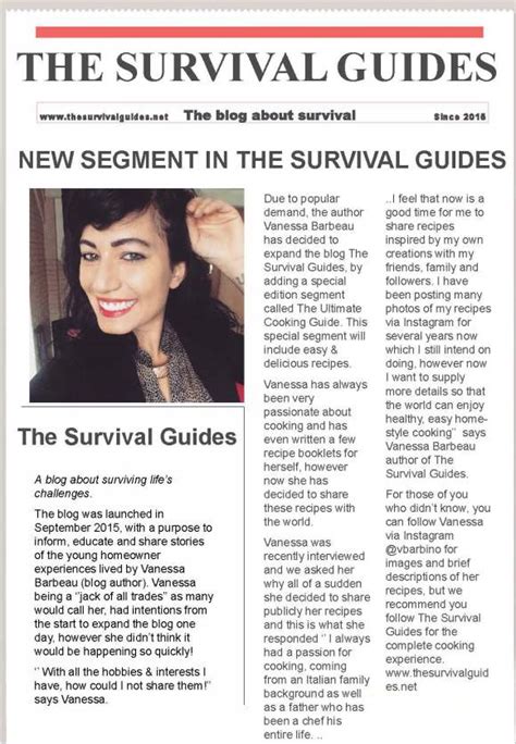 survival guide news update  survival guides