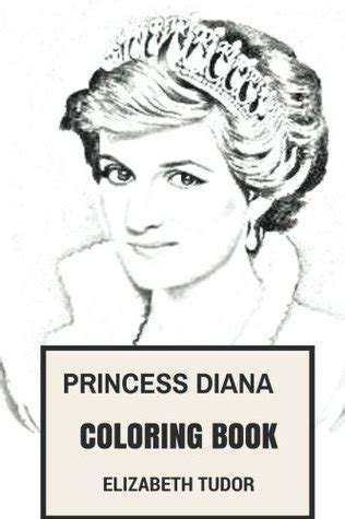 princess diana coloring book beautiful princess  british royal