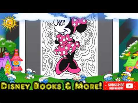 disney books   coloring minnie mouse youtube