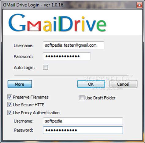 gmail drive shell extension  simple application  creates  virtual drive