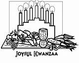 Kwanzaa Occasions sketch template