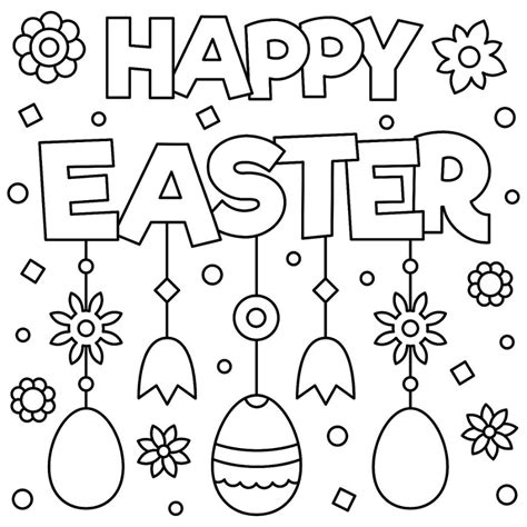 printable easter coloring pages  worksheets easter printables