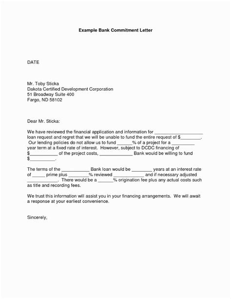 letter  commitment template ways letter  commitment
