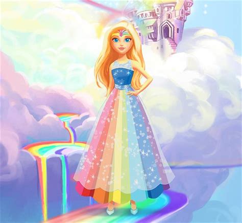 dreamtopia barbie rainbow princess barbie movies photo