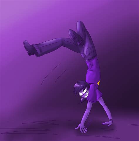 [fnaf 2] a very flexible purple guy by kilala1148 on deviantart