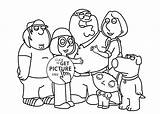 Coloring Family Guy Pages Drawing Kids Printable Together Preschoolers Getdrawings Print Pdf sketch template