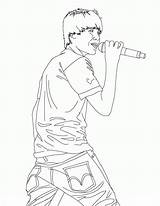 Bieber Netart sketch template