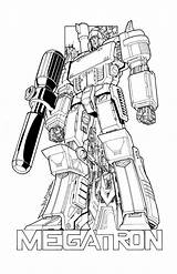 Coloring Pages Decepticon Print sketch template
