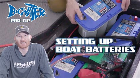 set  boat batteries multiple marine battery installation