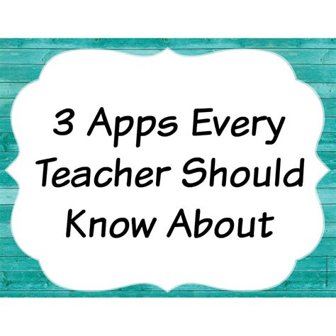 apps  teacher    teacher created tips