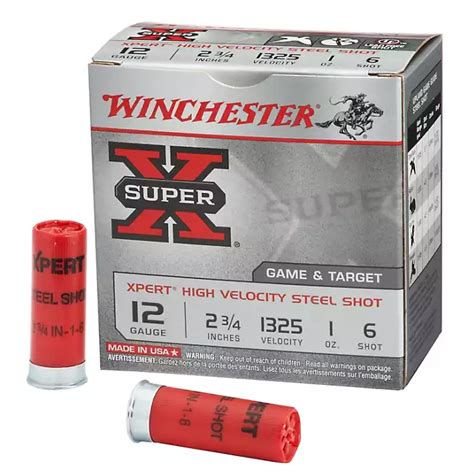 Winchester Xpert Steel Upland Game And Target Load 12 Gauge Shotshells