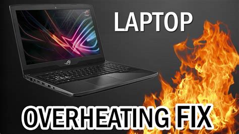 fix overheating issue  asus rog glvm gaming