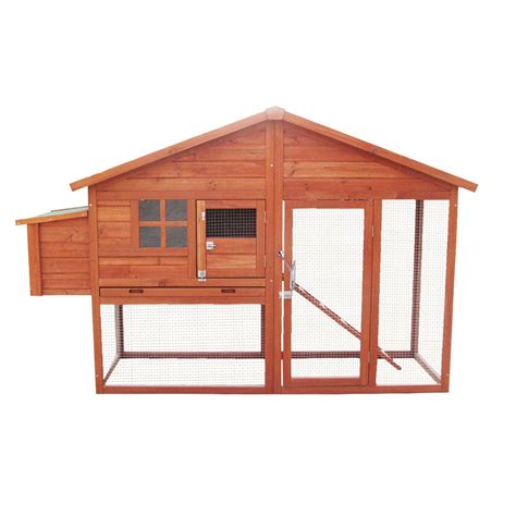 ft large chicken coop  run  egg nest box poultry