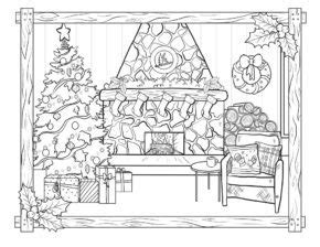 winter coloring pages  seniors book  kids