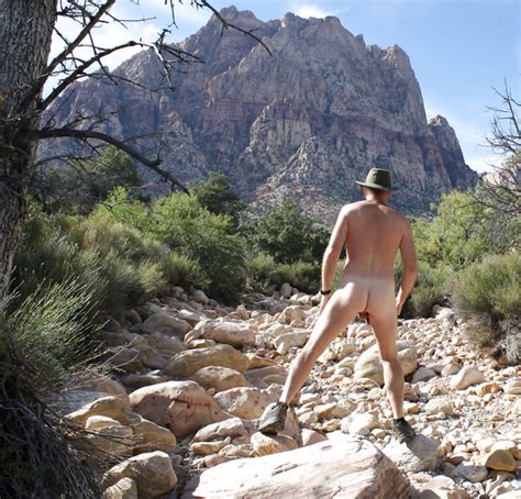 first creek trail hike nude of course