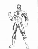 Lantern Green Coloring Pages Printable Drawings Superheroes Super Drawing Lanterne Printablefreecoloring Kids Imprimer Comic Lanterns Coloriages Good Invisible Woman Man sketch template